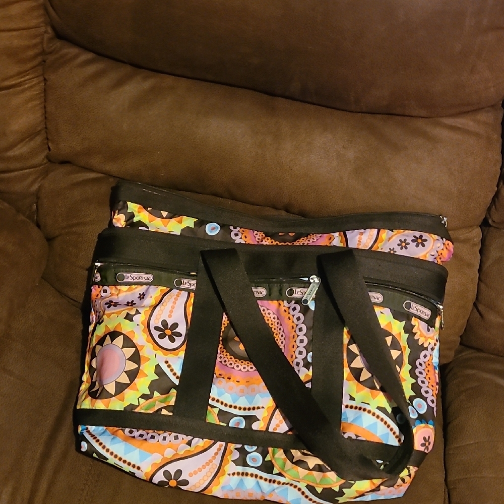 Lesportsac Colorful Patterned Tote - Picture 8 of 8